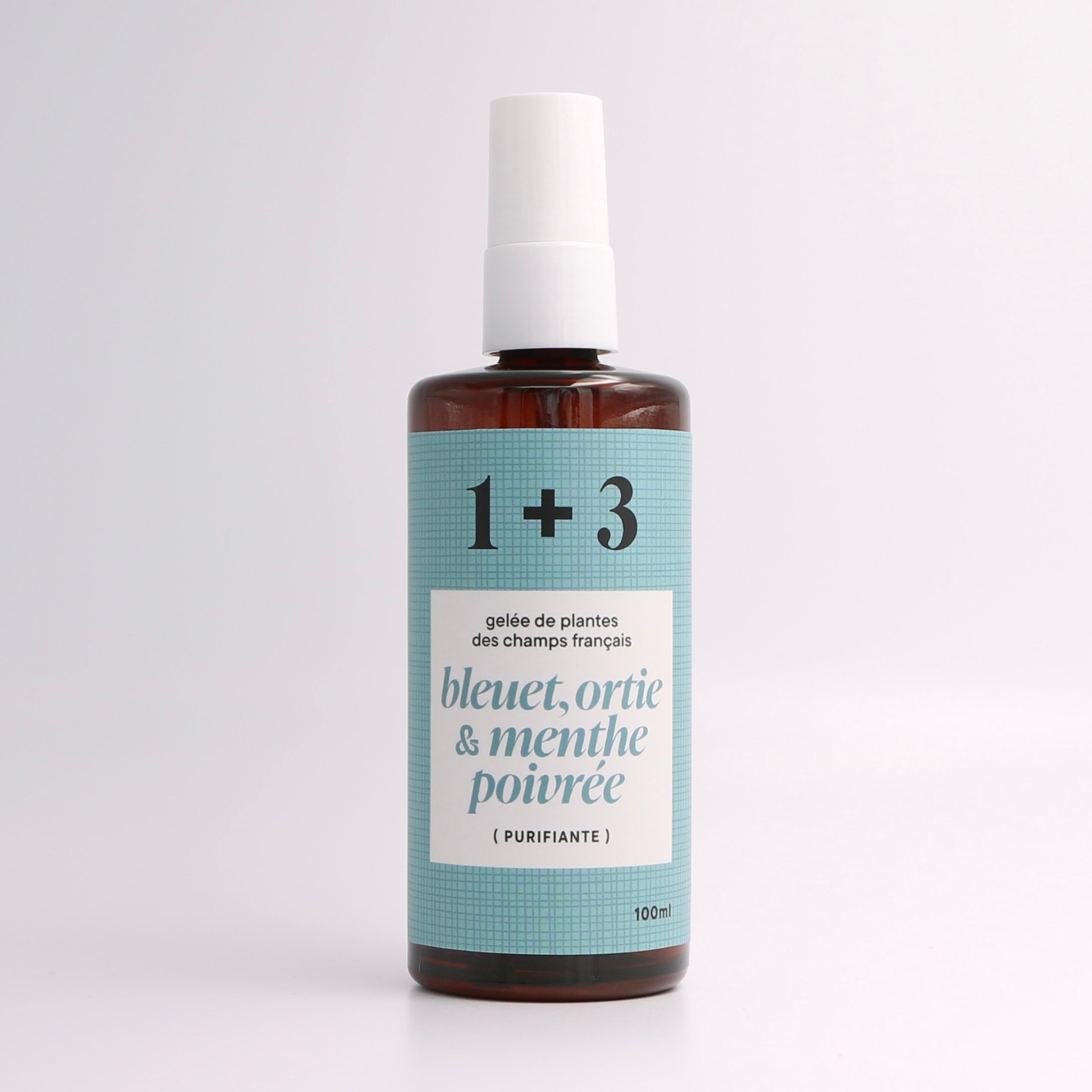 gelée bleuet ortie menthe poivrée française 100ml 1+3