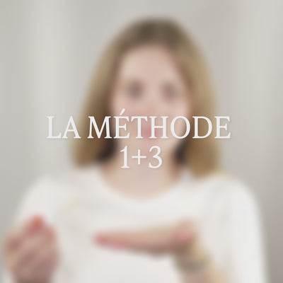 Démonstration de la méthode 1+3 avec Églantine - 1 goutte d'huile + 3 gouttes de gelée, l'huile nourrit, la gelée hydrate.